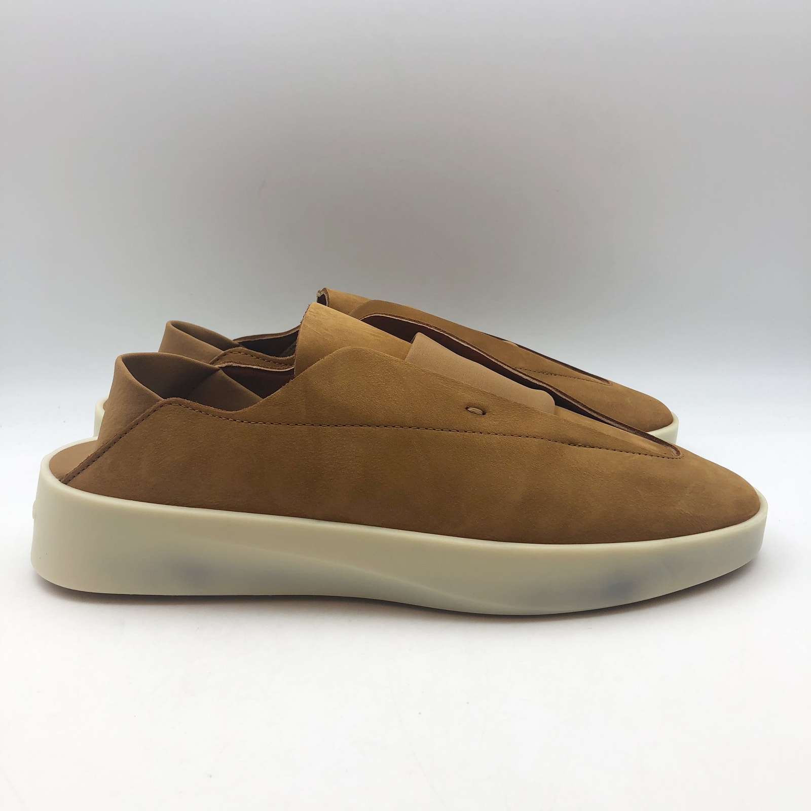 Wolf & Shepherd Mens 7.5 Womens 9 Cruise Ace Slip On Sneakers Tan Leather Nib — image 5 of 8